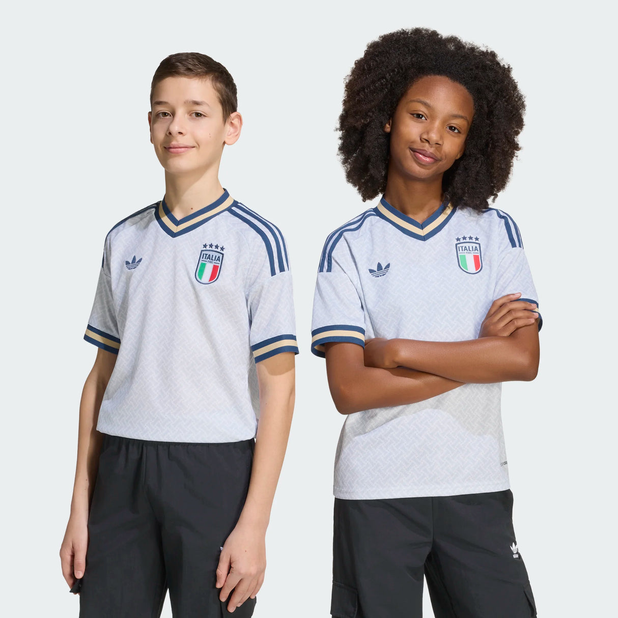 adidas Youth Italy 26 Away Jersey-5