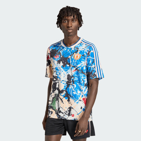 adidas Men's Manchester United Stone Roses Jersey-1