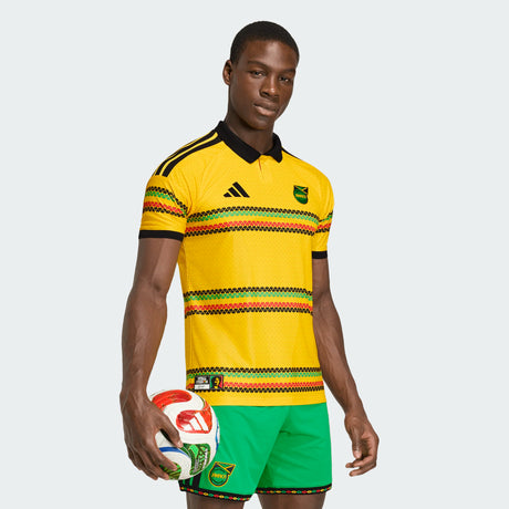 adidas Men's Jamaica 26 X Bob Marley Home Authentic Jersey-1