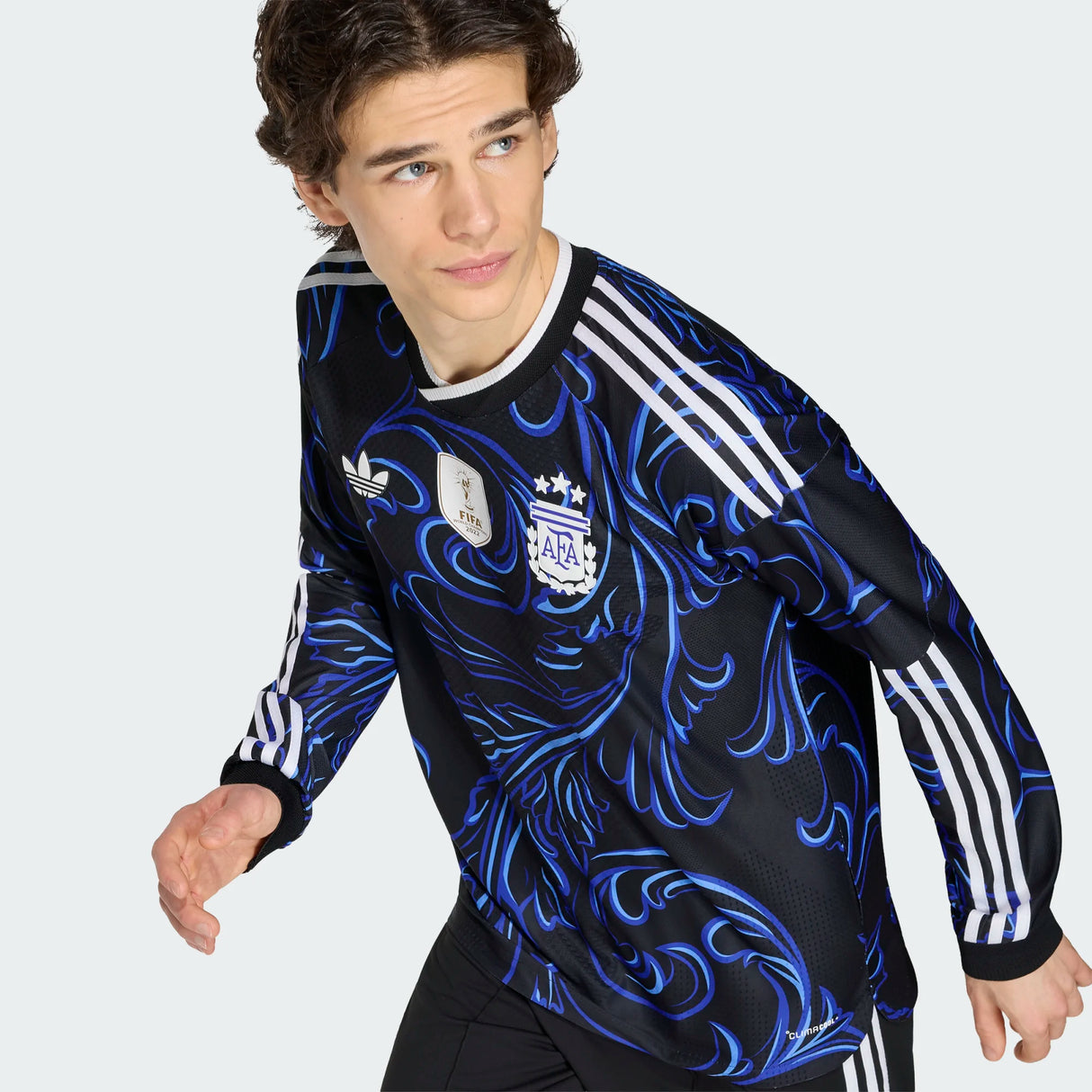 adidas Men's Argentina 26 Away Authentic Long Sleeve Jersey-5