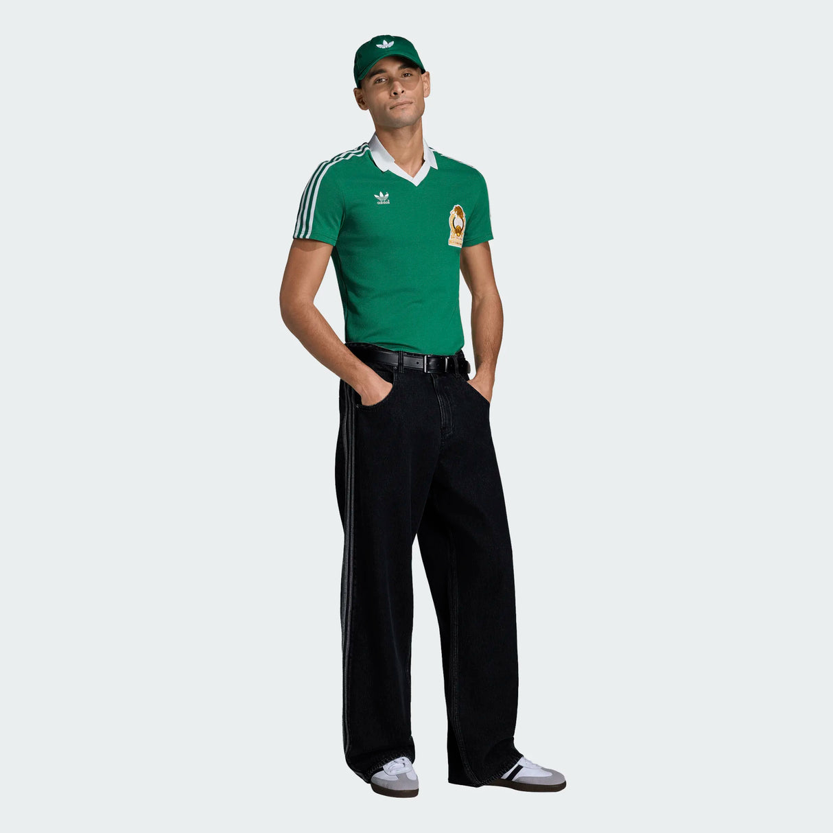adidas Men's Mexico Home Jersey 1986-3