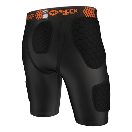 Shock Doctor Men's HEX Compression Fit Impact Short with Ultra Carbon Flex Cup-2