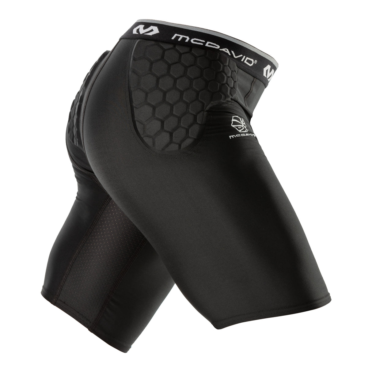 McDavid Men's HEX Basketball Short with Hip & Tailbone Pads-1