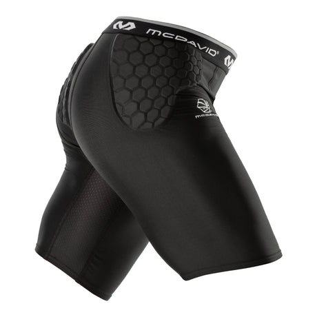 McDavid Men's HEX Basketball Short with Hip & Tailbone Pads-1