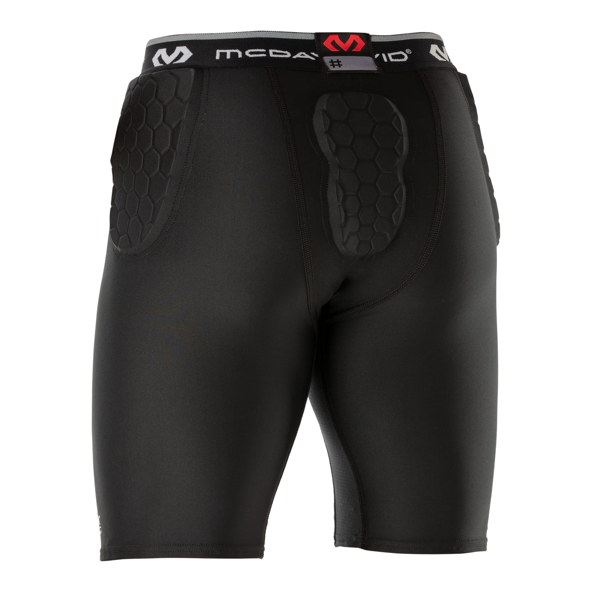 McDavid Men's HEX Basketball Short with Hip & Tailbone Pads-3