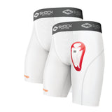 Shock Doctor 2-Pack Core Compression Short with Bio-Flex Cup