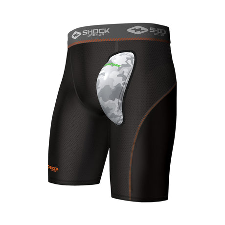 Shock Doctor Youth Compression Short withAirCore Cup-1