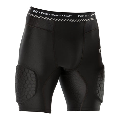 McDavid Men's Hex Basketball Short with Thigh Pads-2