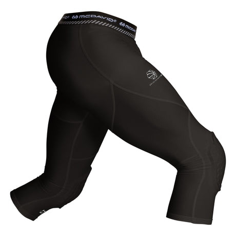 McDavid Adult Hex Basketball Tight with Knee Pads 3/4-1