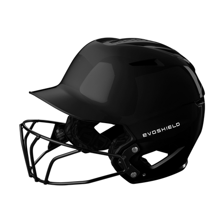 EvoShield Xvt 2.0 Glossy Batting Helmet with Facemask-3