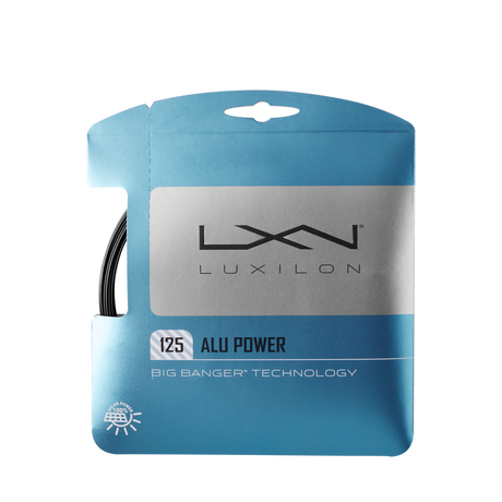 Luxilon Tennis Adult Aluminum Power 125 Set-2