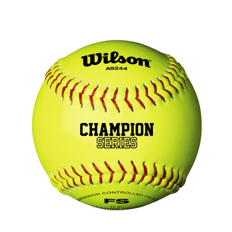 Wilson A9244 Yr with NFHS Stamp 11YA 1 Dozen Softballs