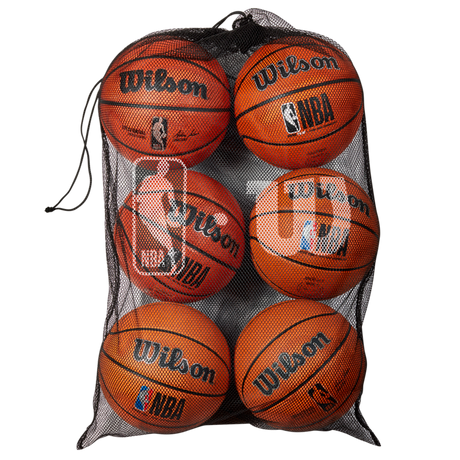 Wilson NBA 6 Ball Mesh Carry Bag Basketball-1