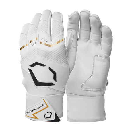 Wilson Adult Carbyne Batting Gloves with Strap-2