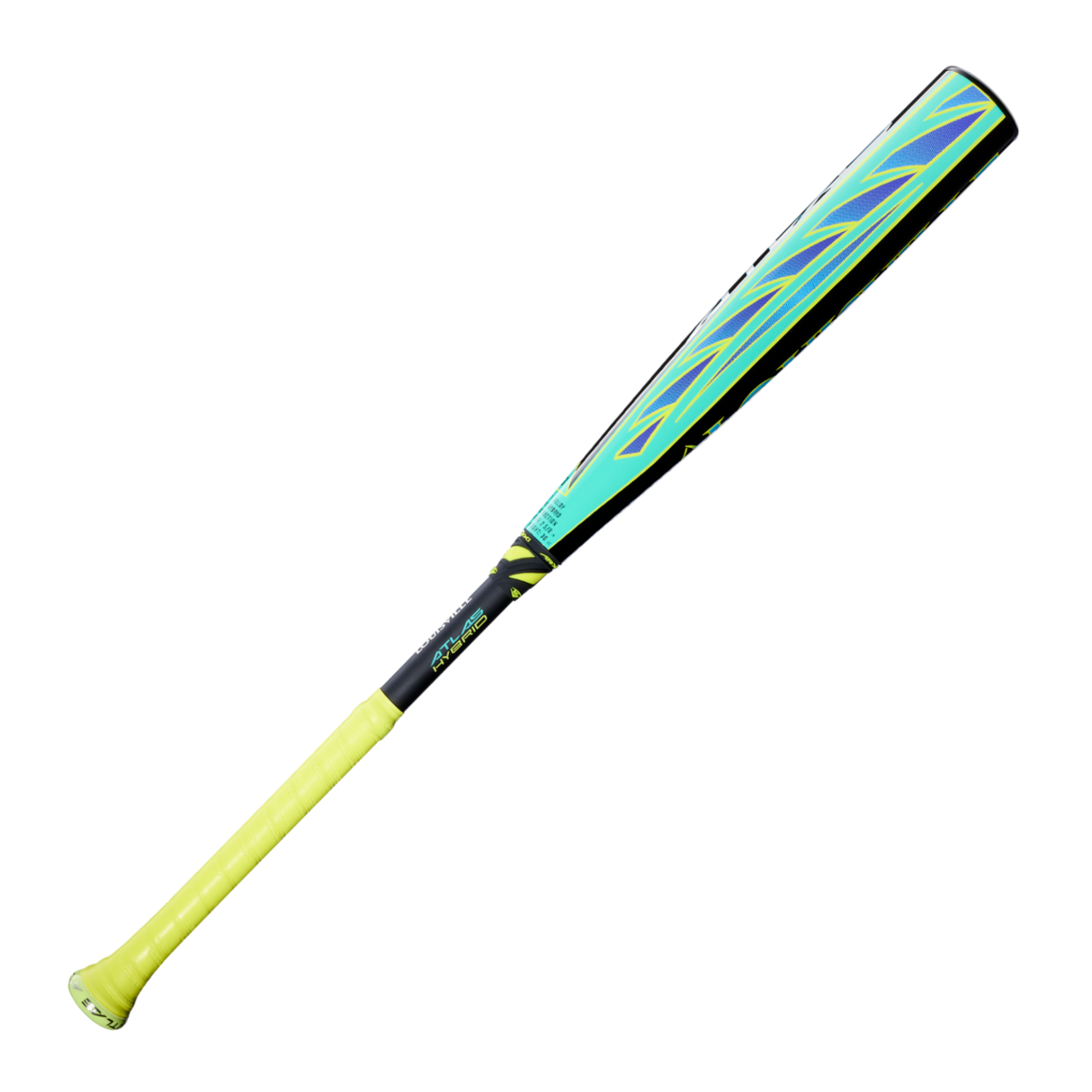 Louisville Slugger Adult 2026 Atlas Hybrid Green -3 BBCOR Baseball Bat-1