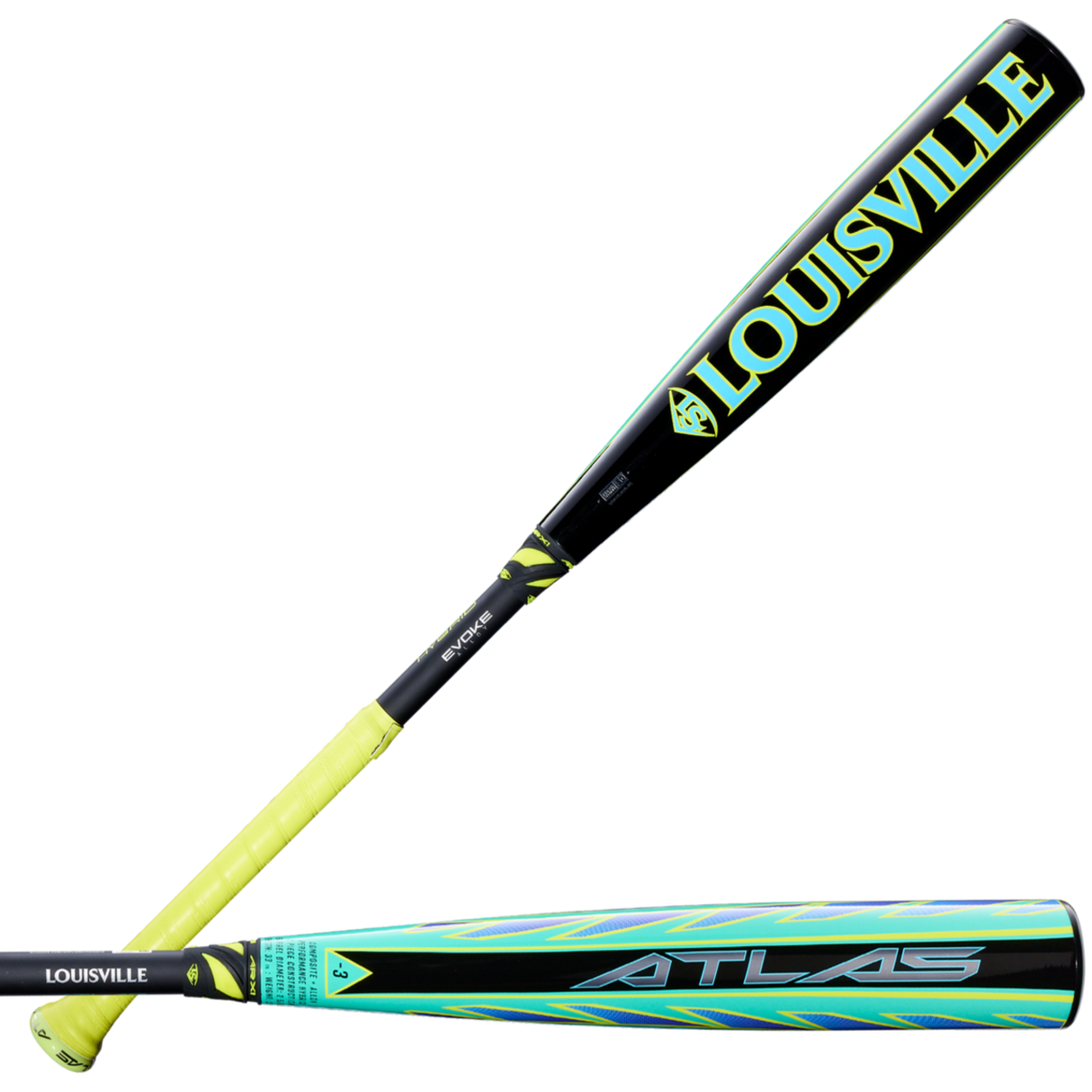 Louisville Slugger Adult 2026 Atlas Hybrid Green -3 BBCOR Baseball Bat-6