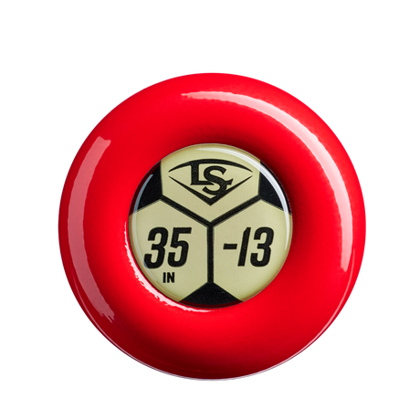 Louisville Slugger Pro Prime Alloy Fungo -13 35" Red Training Bat-2