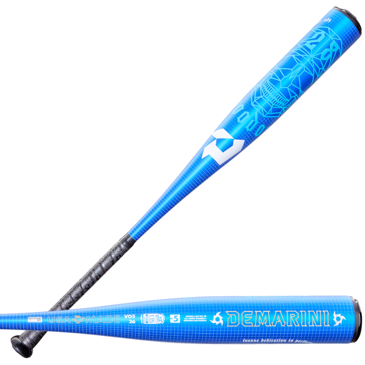 DeMarini 2026 Voodoo One -5 2 3/4" USSSA Baseball Bat-6