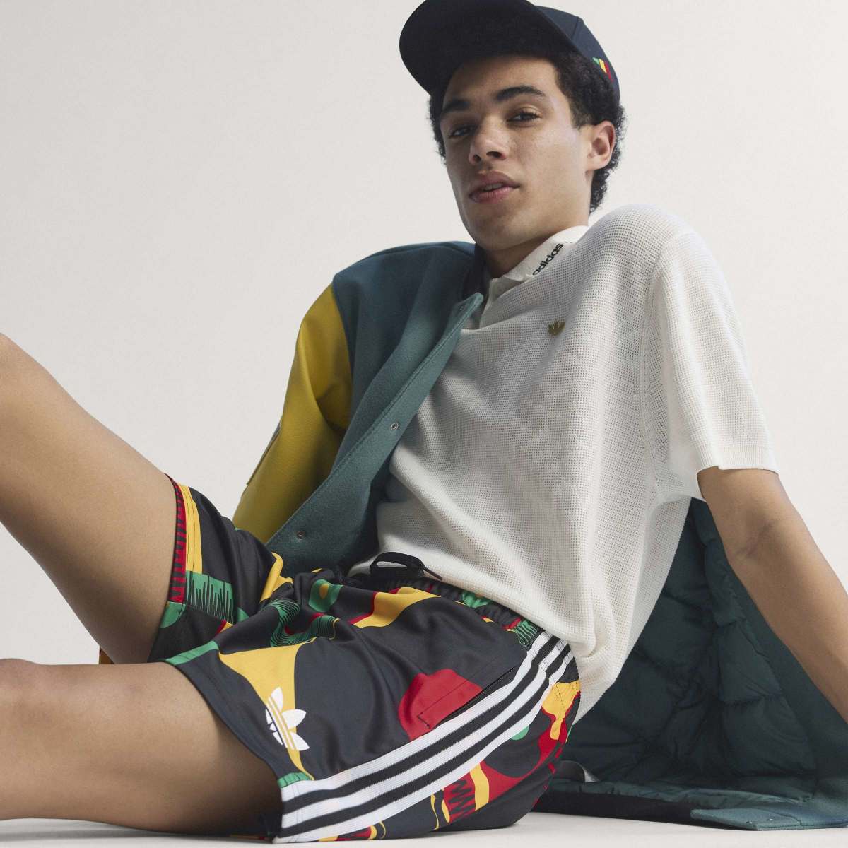 adidas Men's Jamaica X Bob Marley Originals Shorts-7