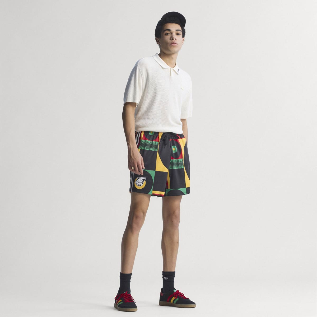 adidas Men's Jamaica X Bob Marley Originals Shorts-9