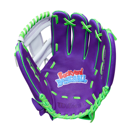Wilson Men's 2026 Backyard Baseball Melonheads A450 11.5" Youth Baseball Glove-1