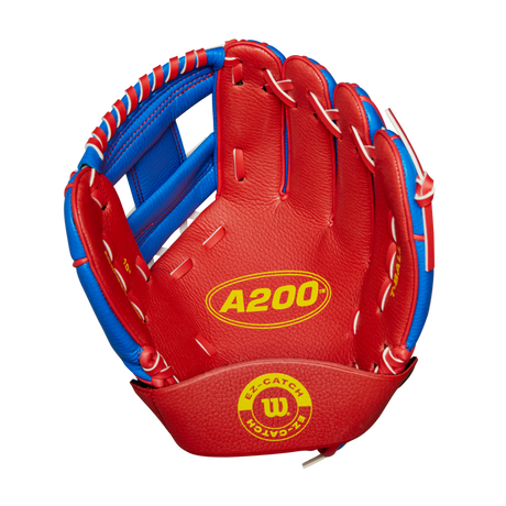 Wilson 2024 A200 Ez Catch 10" T-ball Baseball Glove-1