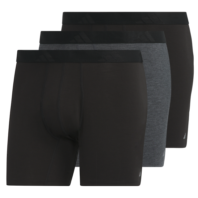 adidas Men's Luxe Comfort 3-Pack Boxer Brief-1
