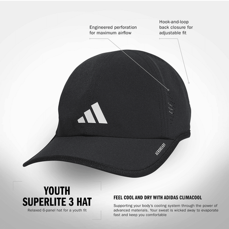 adidas Youth Superlite 3 Hat-2