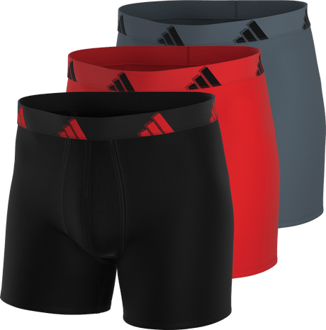 adidas Men's All Day Microfiber 3-Pack Trunk-1