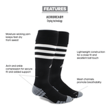 adidas 3-Stripe Hoop Soccer OTC Sock-2