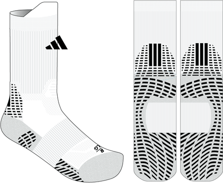 adidas 5 Star Team Grip Crew Sock-1