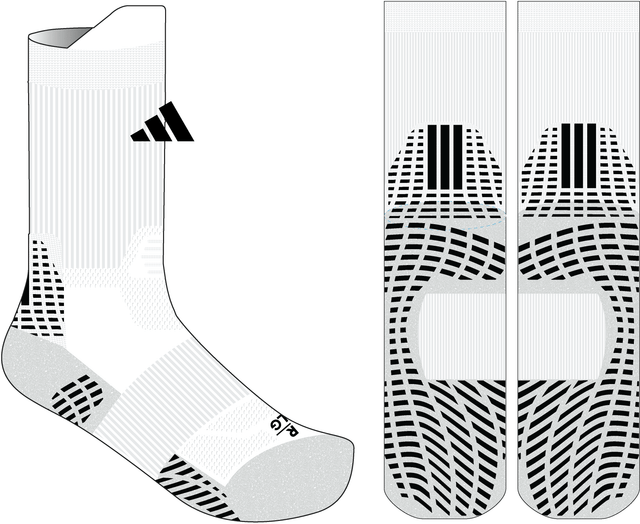adidas 5 Star Team Grip Crew Sock-1