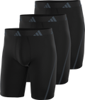 adidas Men's All Day Mesh 3-Pack Long Boxer Brief-1