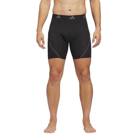 adidas Men's All Day Mesh 3-Pack Long Boxer Brief-1