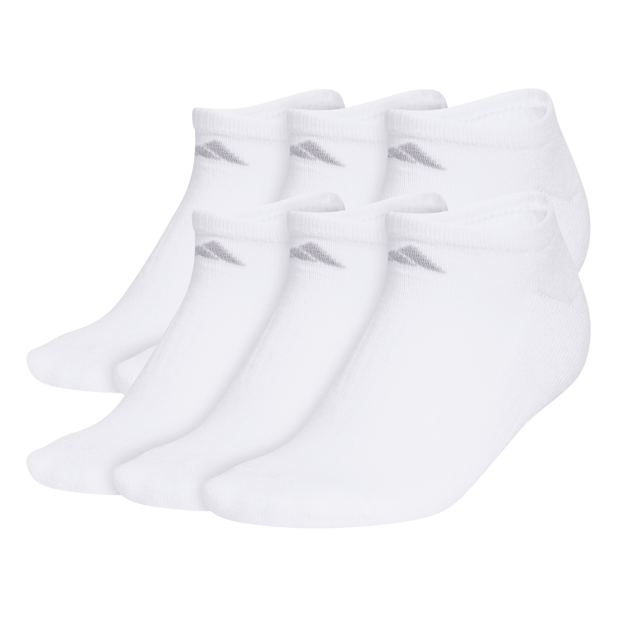 adidas Women's Classic Cushioned 6-Pack No Show Sock-1