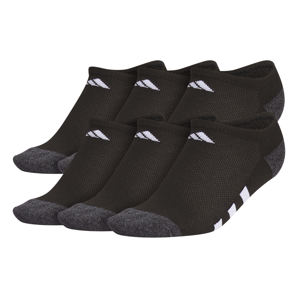 adidas Youth Athletic Cushioned 6-Pack No Show Sock-1