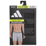 adidas Men's Microfiber 3-Pack Long Boxer Brief-8
