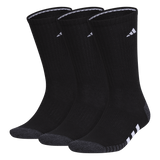 adidas Men's Cushioned 3.0 3-Pack Crew Sock-1