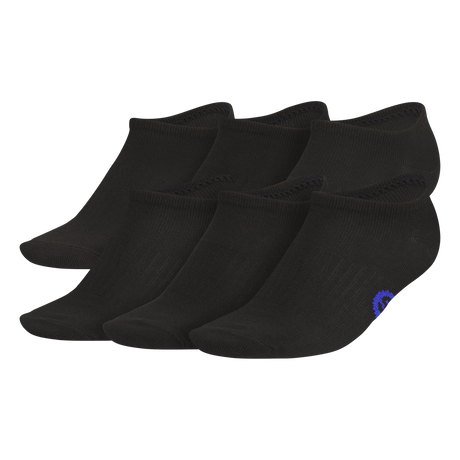 adidas Youth Superlite Classic 6-Pack No Show Sock-1