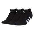 adidas Women's Cushioned 3.0 3-Pack No Show Sock-1