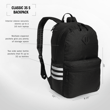 adidas Classic 3S 5 Backpack-2