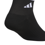 adidas Men's Cushioned 3-Stripe 4.0 3-Pack High Quarter Sock-5