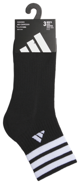 adidas Men's Cushioned 3-Stripe 4.0 3-Pack High Quarter Sock-6