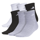 adidas Women's Superlite 3.0 6-Pack Quarter Sock-1