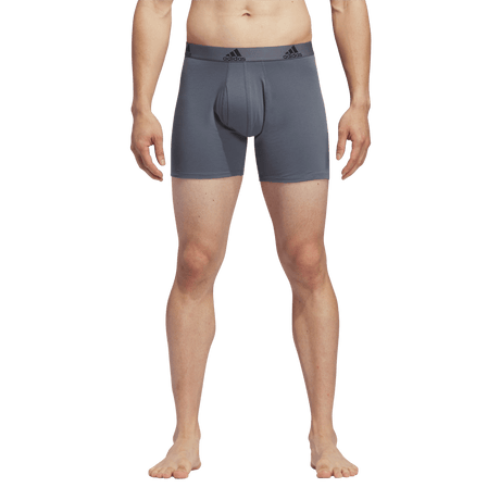 adidas Men's Stretch Cotton 3-Pack Boxer Brief-1