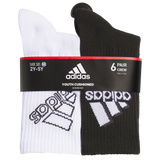 adidas Youth Cushioned Mixed 2.0 6-Pack Crew Sock-6
