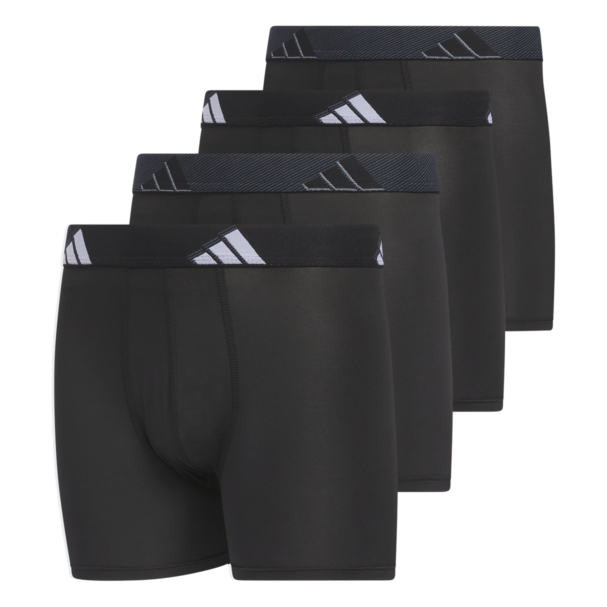 adidas Youth Microfiber 4-Pack Boxer Brief-1