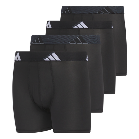 adidas Youth Microfiber 4-Pack Boxer Brief-1