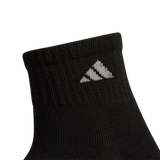 adidas Women's Athletic Cushioned 6-Pack Quarter Sock-3