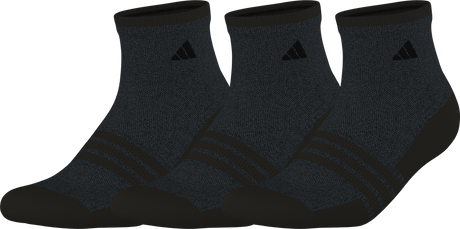 adidas Men's Cushioned X4 3-Pack Quarter Sock-1